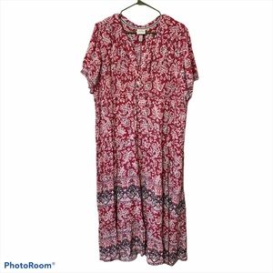 Knox Rose short sleeve boho dress